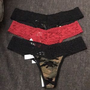 3 Hanky Panky Low  Thongs